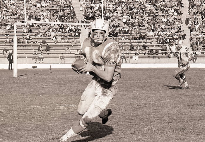 Lance Alworth, Chargers vs. Bills, 1965.